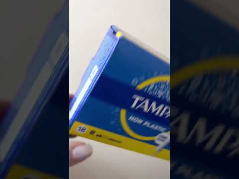 Тампони гігієнічні TAMPAX Звичайні Duo 18 шт., видео 1