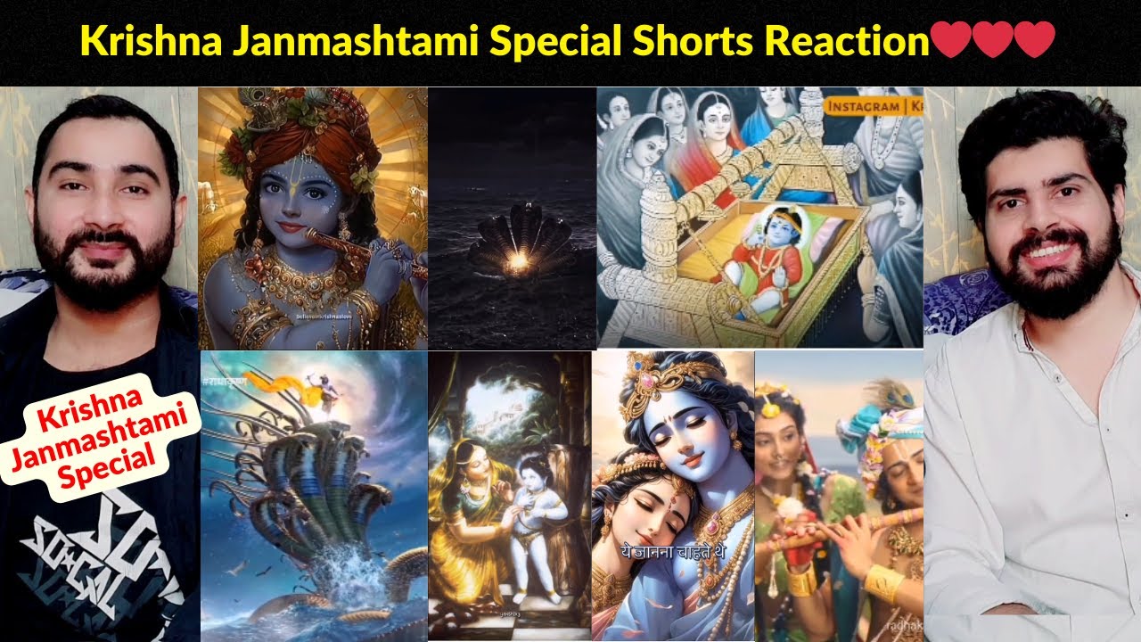 Krishna Janmashtami Special Shorts Reaction❤️❤️❤️ || Pakistani Reaction