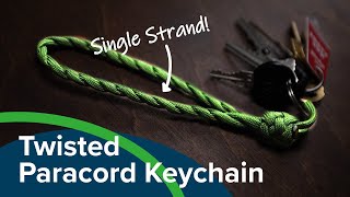 Single Strand Paracord Keychain Tutorial