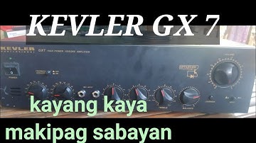 KEVLER GX7 pro l high power videoke amplifier l #integrated #ampliers @THREEKKKOFFICIALVLOG03