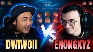 I CHALLENGED @enongxyz TO A 1V1 BUT WITH A TWIST 🤣🤣 - Mobile Legends