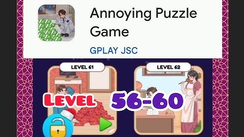 Annoying puzzle game level 56 57 58 59 60 #gaming #puzzle #youtubevideo