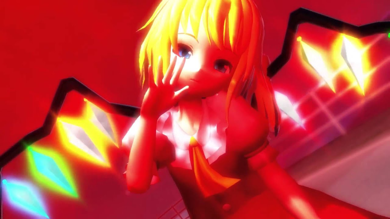 Mmd Newcomer Flandre Scarlet Po Pi Po By Janexlane