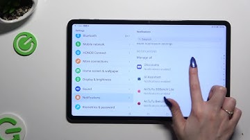 How to Set Up App Notifications on Honor Pad 8 - Configure Notification Preferences