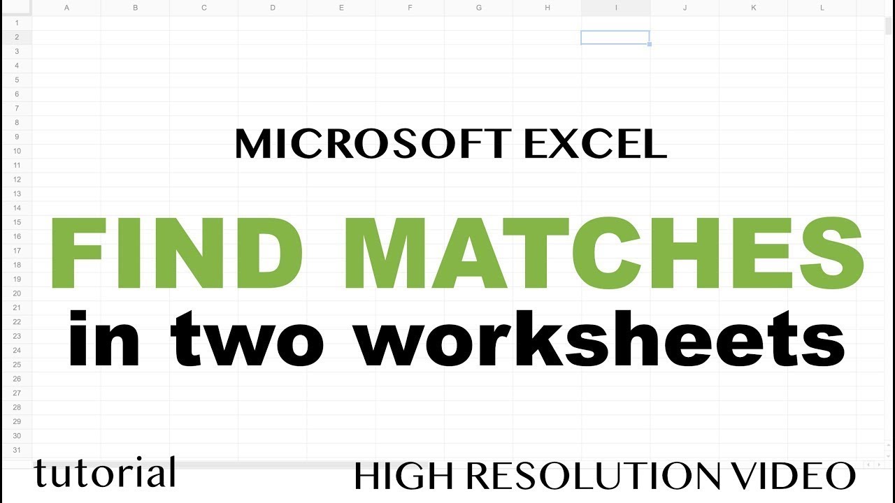 Find Matches Between To Column In Excel Excel Tips And Tricks Find Matches Between To Column In Excel Excel Tips And Tricks