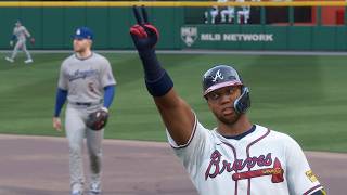 Los Angeles Dodgers vs Atlanta Braves - MLB Today 8/25 Full Game Highlights - MLB The Show 26 Sim
