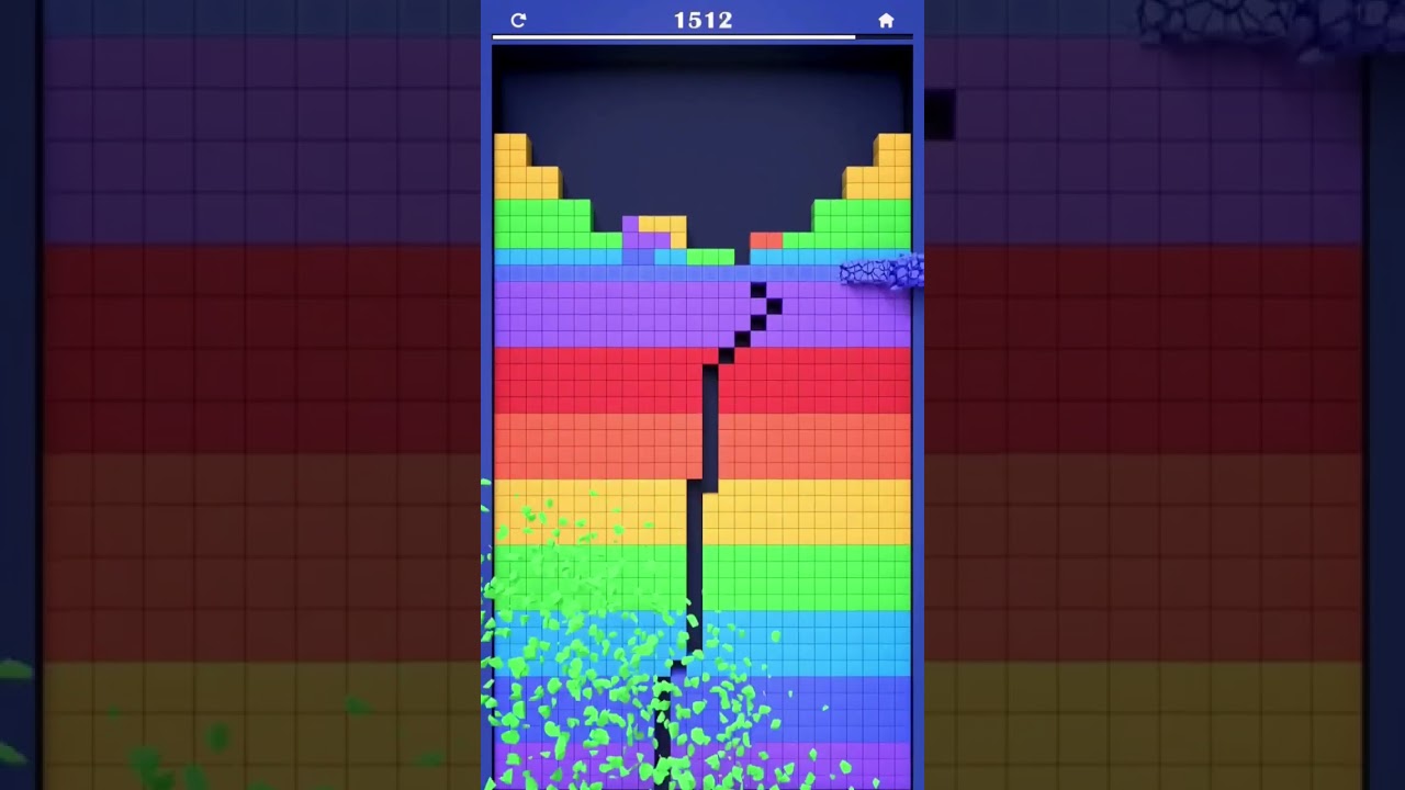 Softbody tetris shorts video 🎮 