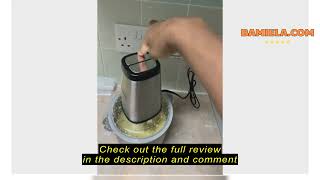 Review IMURZ Mini Chopper Electric Food Processor with 2 Litre Stainless Steel Bowl, 2 Speeds, 4 Bi-