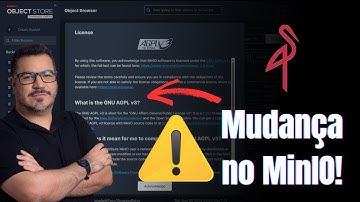 Tudo sobre a mudança de Licença do Minio