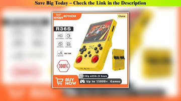 Open Source R36s — First Look (2025): Open Source R36S Retro Handheld Video Game Console