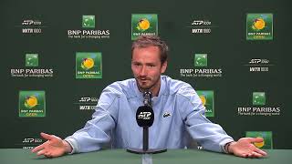 'When I'm confident, I'm an aggressive player' | Daniil Medvedev | Round 4 Press Conference