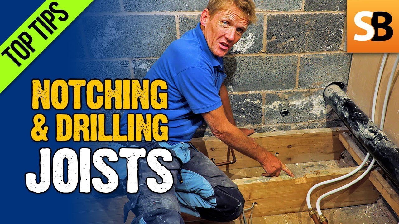 Notching Drilling Joists Keeping It Legal Youtube