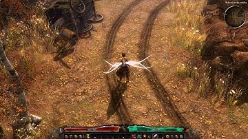 Grim Dawn Tyrael like test wings Mod