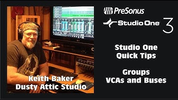 Studio One - Groups, Buses and VCAs