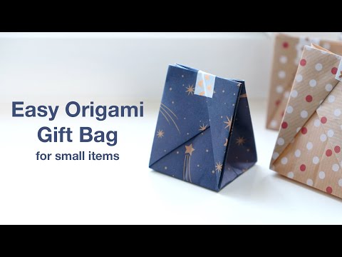 Small Paper Purse - YouTube