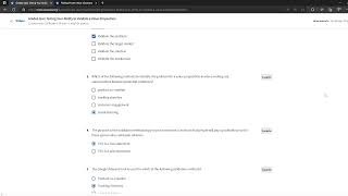 Graded Quiz Testing Your Ability to Validate a Value Proposition