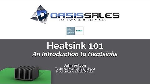 Webinar: Heatsink 101 from the beginning