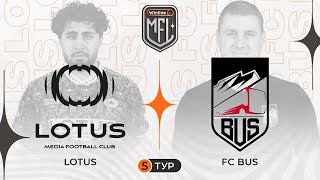 Lotus x FC BUS | Winline Медийная Футбольная Лига | 5 сезон