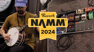 Banjo + Pedalboard (Getting "Evil" With a Banjo) | NAMM 2024