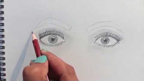 How to Draw BOTH Eyes Evenly | Easy Step by Step Art Drawing Tutorial