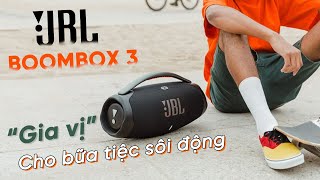 Unbox Loa JBL Boombox 3 Mới Nhất Và Review Cực Chi Tiết