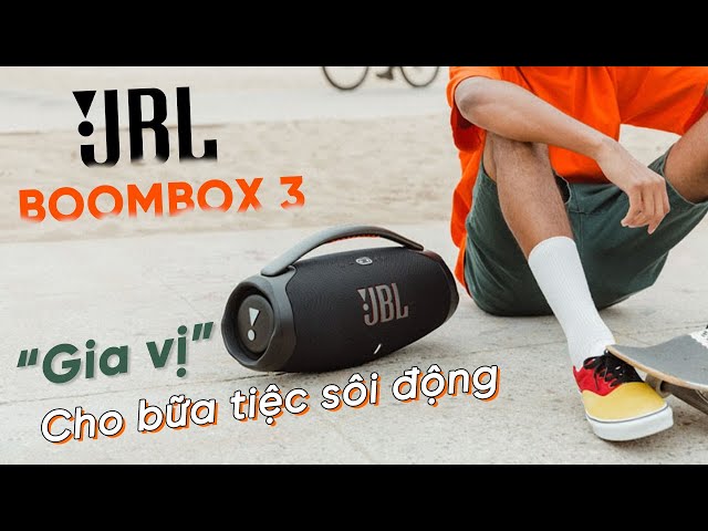 Unbox Loa JBL Boombox 3 Mới Nhất Và Review Cực Chi Tiết