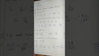 Rational Numbers | Maths Assignment #2 for Class 8 #studies #kids #knowledge #education #holiday