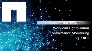 Workload Optimization and Conformance Monitoring in NetApp Service Level Manager