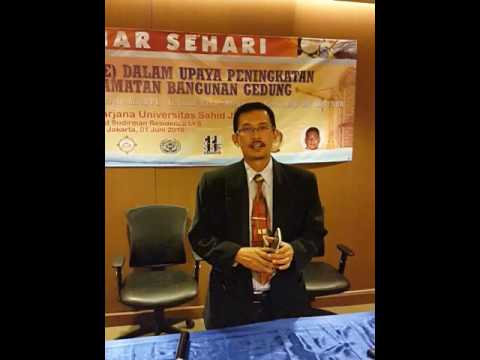 Rahmad MMK3L HSE Manager Ricobana mengajak update ilmu di universitas sahid program K3