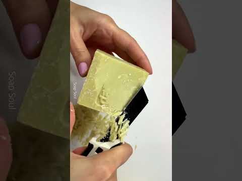 Asmr soap cutting. Satisfying video