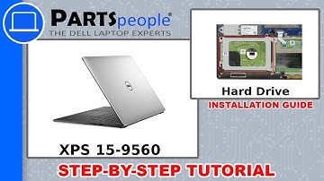 Dell XPS 15-9560 (P56F001) Hard Drive How-To Video Tutorial