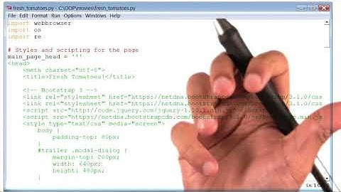 Lesson 3a (Make Classes)_Movie Website | 20. Movie Website Mini Project | Python Programming