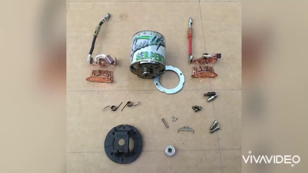 Rebuilding a Trinity Speed Gems Serpentine Brushed Motor with Reedy Mid Comm Armature YouTube