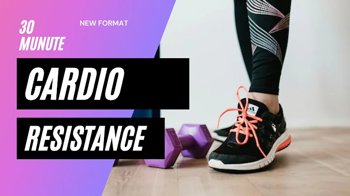 NEW FORMAT Cardio Resistance for all levels! #cardioworkout  #weights #beginnerfriendl...