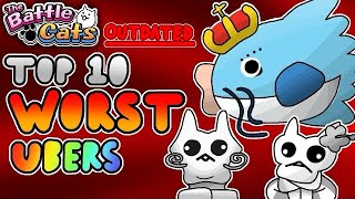 Battle Cats | Top 10 WORST Ubers (Outdated)