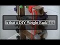 Home Weight Rack!