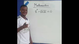 Easy way to solve this exponential equation 