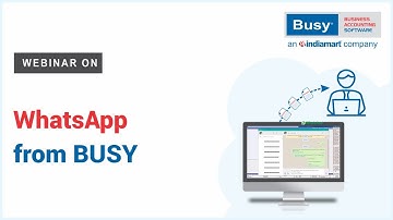 WhatsApp from BUSY (English)