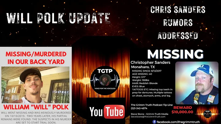 Justice For Will Polk/Chris Sanders Rumors
