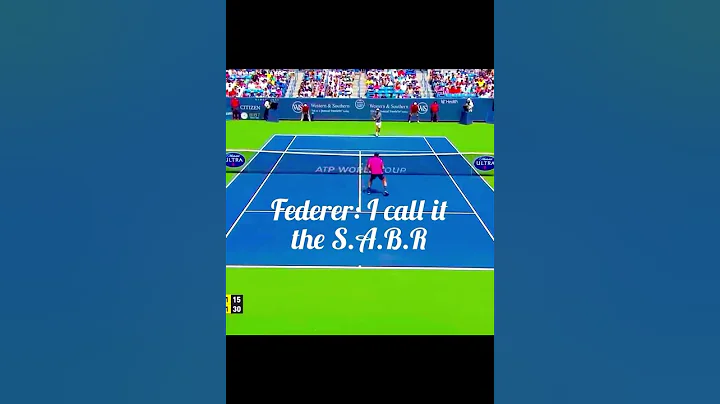 Federer unleashed the SABR Djokovic had the perfect Answer