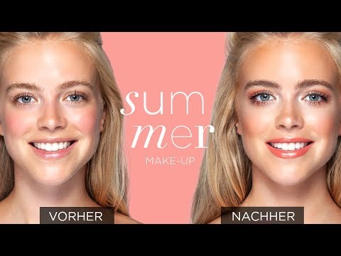 Video: Tutorial: Natürliches Make-up Für Den Sommer