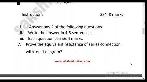 TS 10th CLASS PHYSICAL SCIENCE MODEL QUESTION PAPER 1 PHYSICS MODEL QUESTION PAPER
