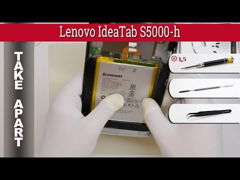 How to disassemble 📱 Lenovo IdeaTab S5000-h Take apart Tutorial