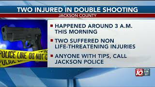 2 injured after double shooting in Jackson County