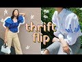 THRIFT FLIP: pretty shoulders! (Value Village sponsored) | WITHWENDY