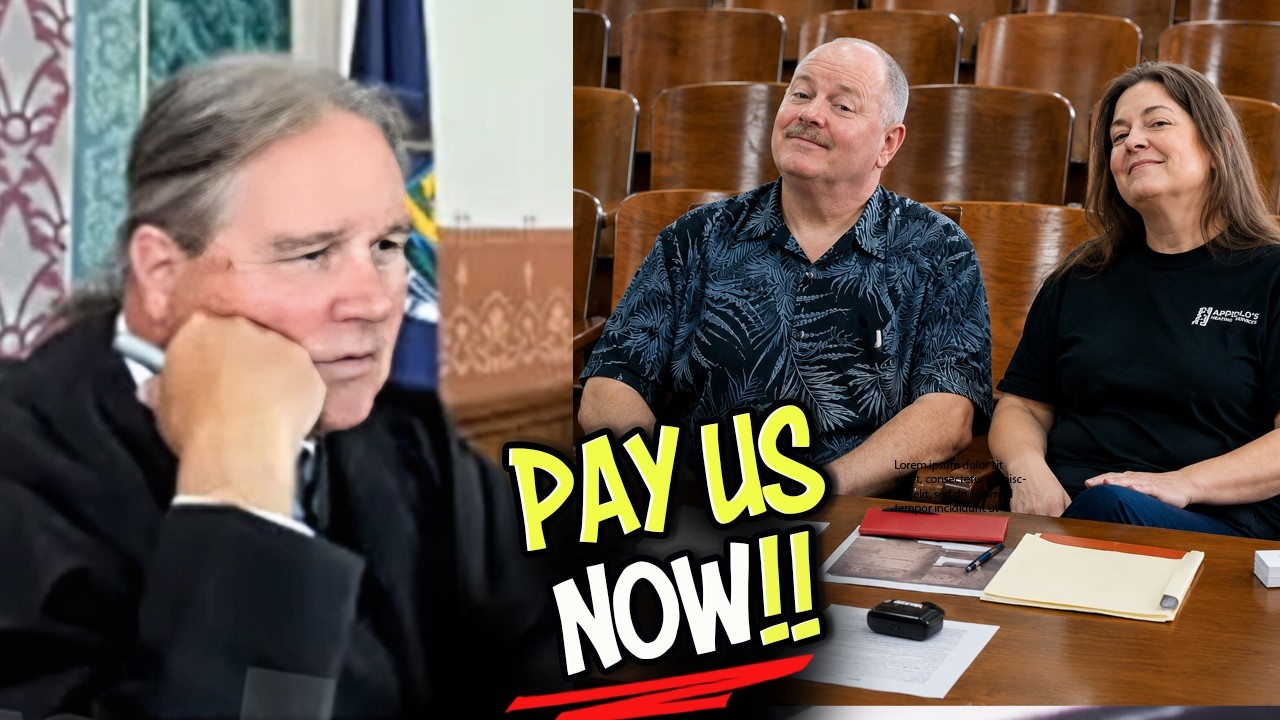 SMUG Homeowner's FREE Repairman QUIT, So He SUES HIM…JUDGE STUNNED!!