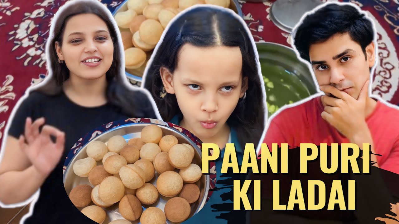 Ghar per Paani puri | gol gappe | Ameer banne ki trick | #vlog #sanjaychoudhary