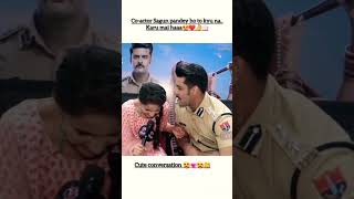 Cute😍and funny😄 conversation between veer and bulbul #merabalamthanedaar #veer #bulbul#shorts