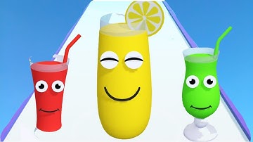 Juice Run - MAX LEVEL Gameplay Walkthrough All Levels (Android , IOS)