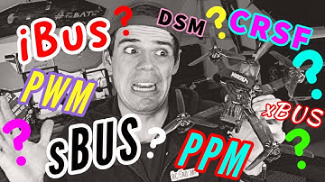 What does IBUS, SBUS, PPM, PWM mean? (2021) Receiver Protocols Explained for FPV Drone Beginners